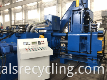 Y83W-1000 Horizontal Automatic Steel Chips Briquetting Machine Line